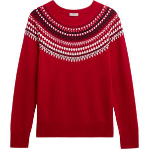 Hobbs Greta Fairisle Jumper with Cashmere